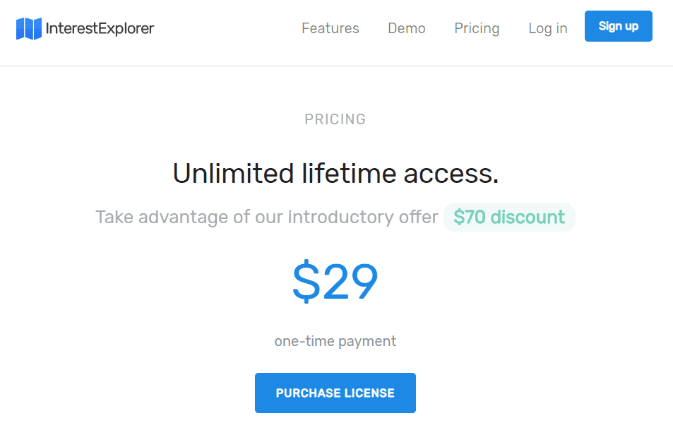 Interests Explorer lifetime deal 7