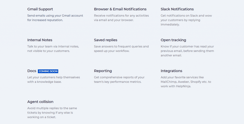 HelpNinja features 2