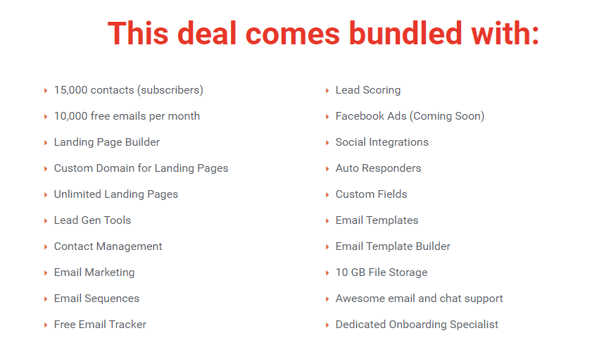 Engagebay deal features and stacking