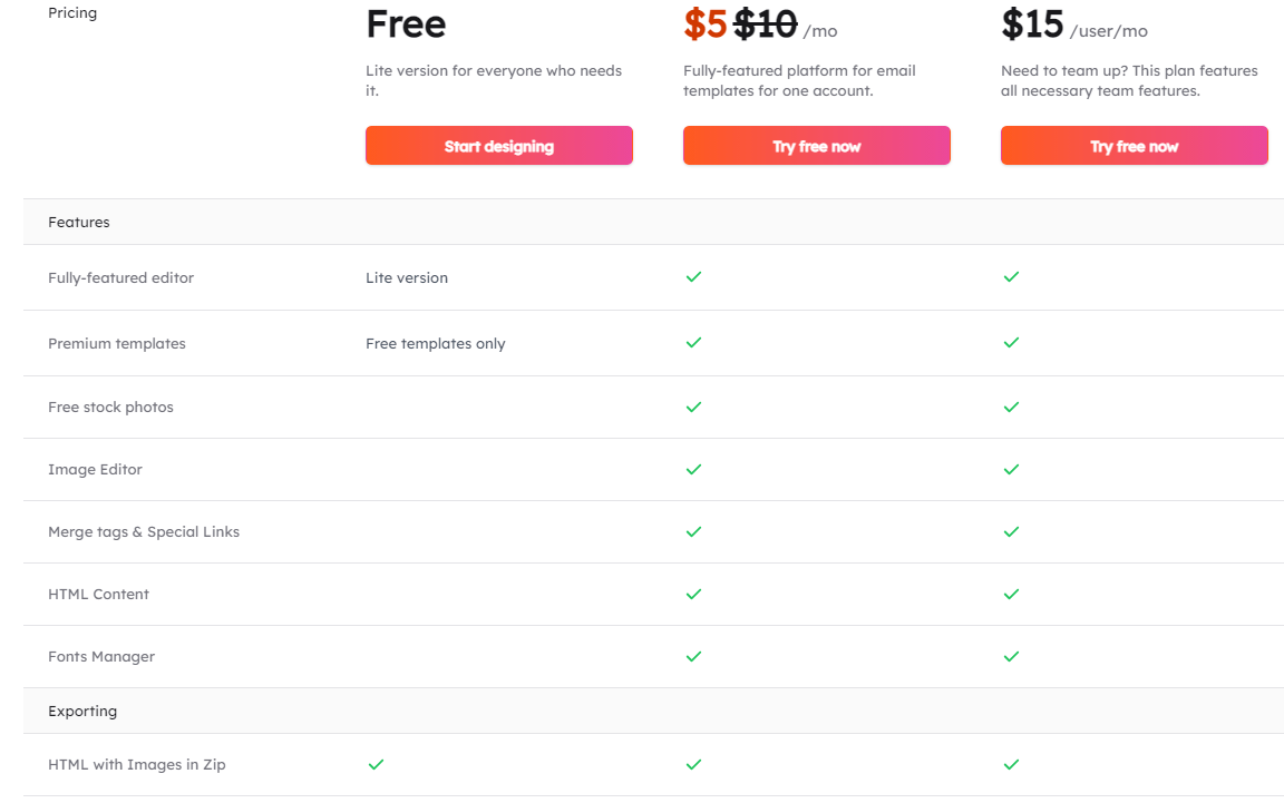 Dragit Lifetime Deal: Drag & Drop Email Editor 15 Dragit Lifetime Deal: Drag & Drop Email Editor 14