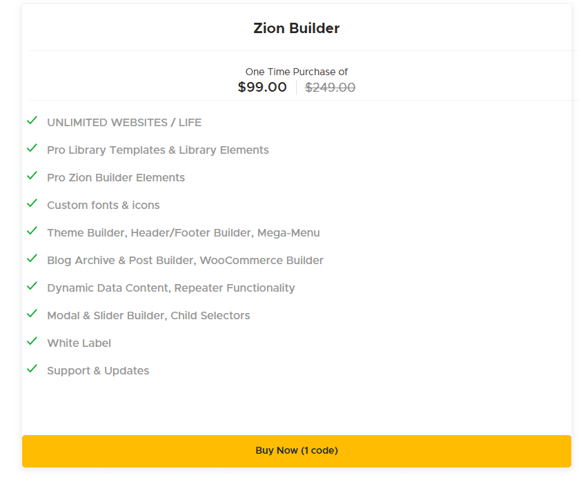 Zion Builder Lifetime Deal: The Fastest WordPress Page Builder 9