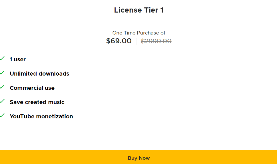 SOUNDRAW Appsumo Price