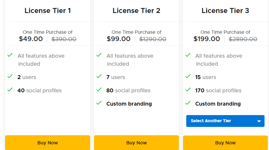 Social Web Suite Appsumo Price