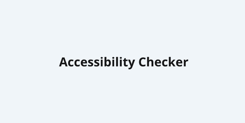Accessibility Checker Black Friday
