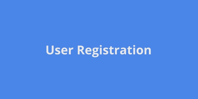User Registration 1