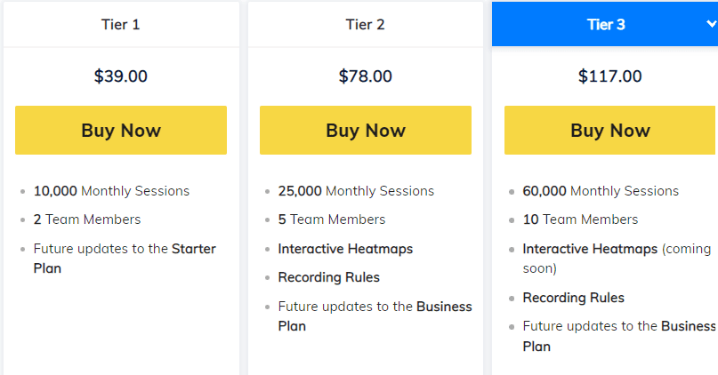 FullSession saasmantra price 
