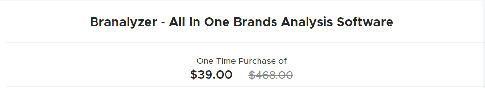 Branalyzer Appsumo Price 