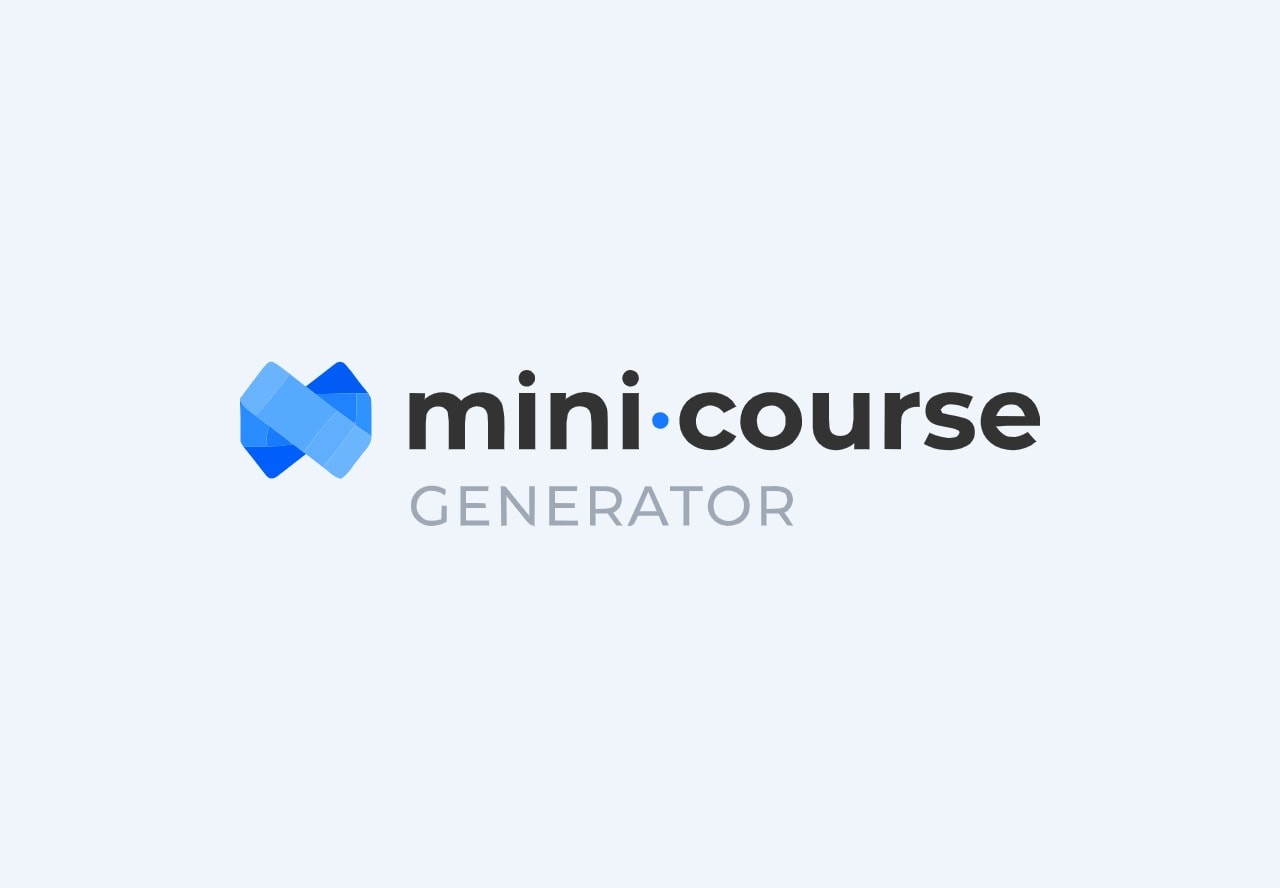 Mini Course Generator Lifetime Deal on Appsumo