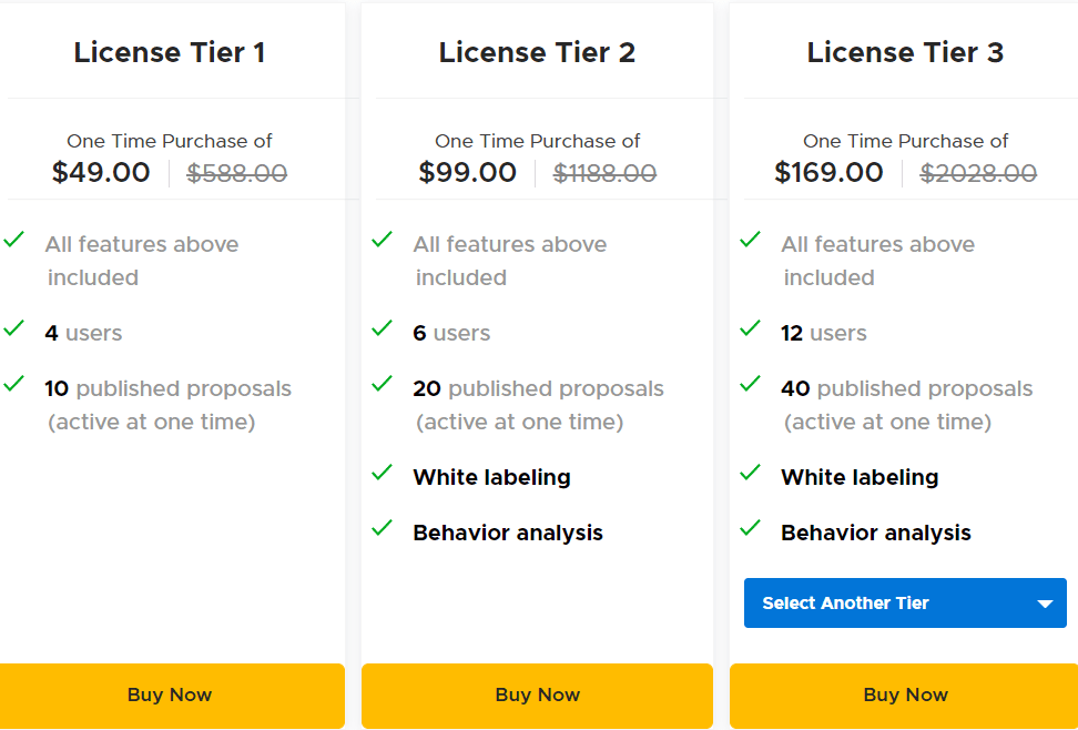 proposa appsumo price 