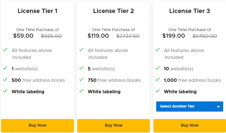 CloudSponge Appsumo Price 