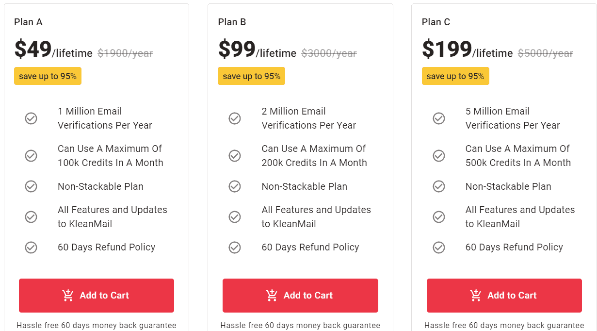 Kleanmail Pitchground Price 