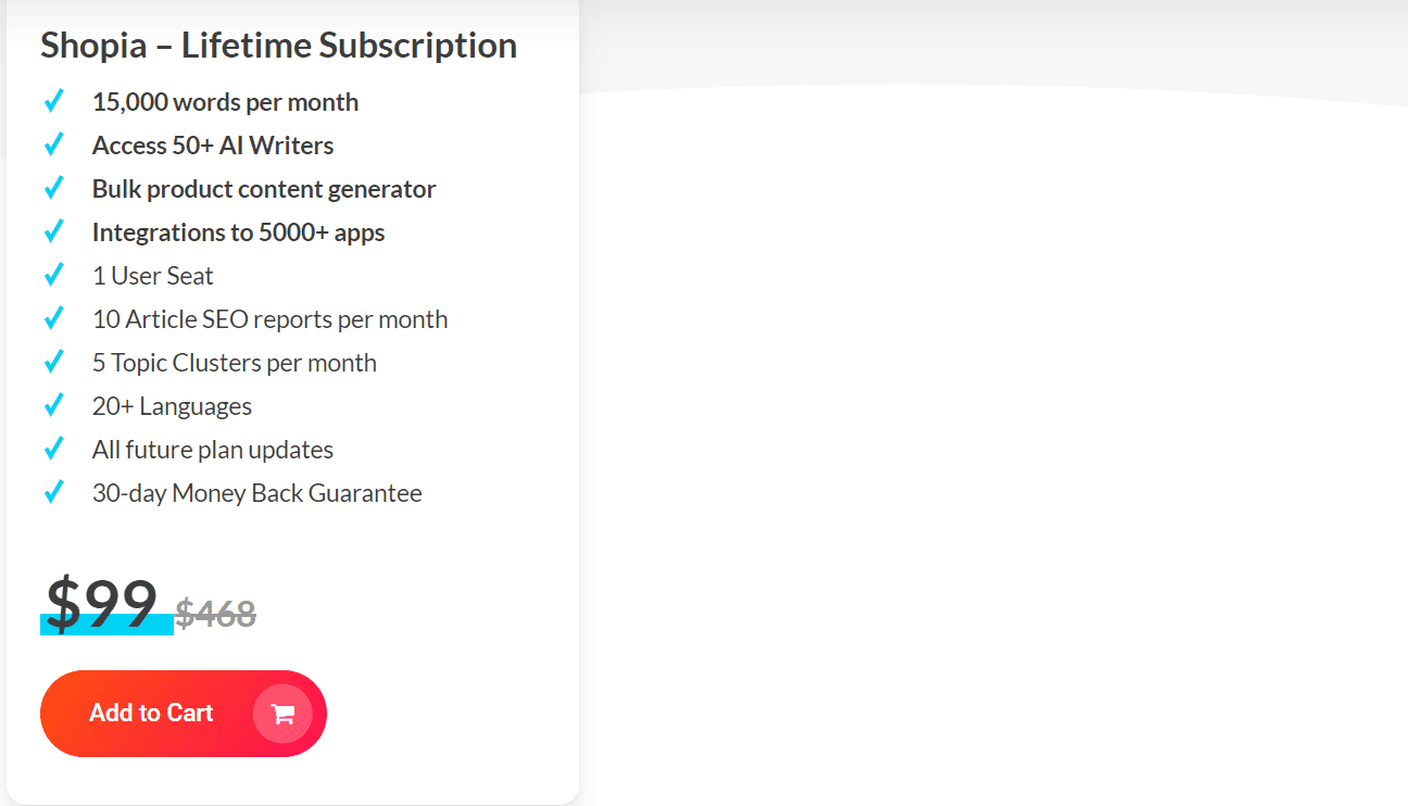 Shopify Dealify Price 