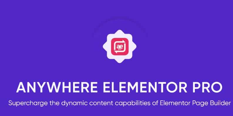 Anywhere Elementor Pro Black Friday Deal
