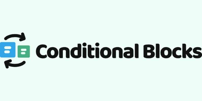 Conditional Blocks Pro Black Friday Deal