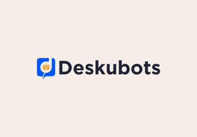 Deskubots lifetime deal on dealmirror