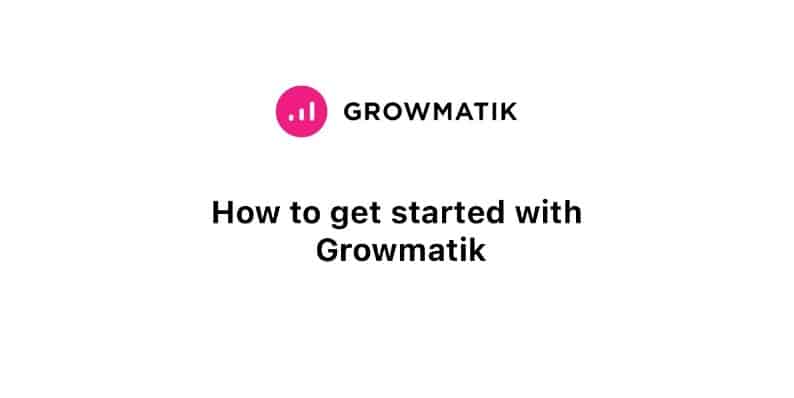 Growmatik Black Friday Deal