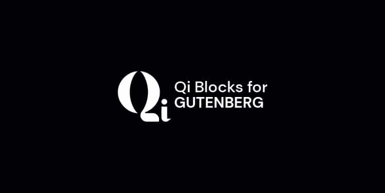 Qi Blocks for Gutenberg Black Friday Deal