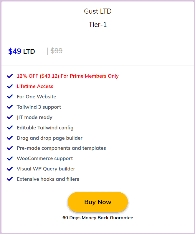 Gust Lifetime Deal : Wordpress Theme 5 Gust Dealmirror Price