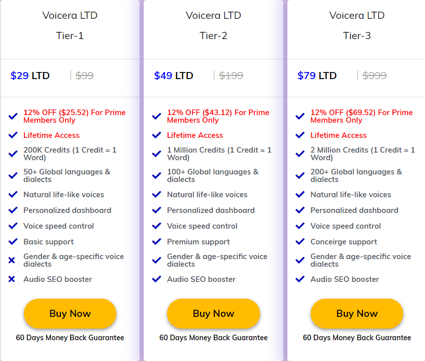 Voicera Dealmirror price 