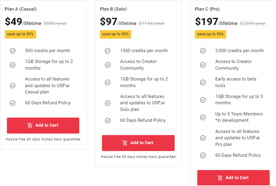 USP AI Pitchground Price