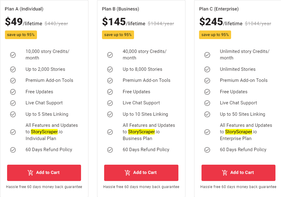 storyscrapper pitchground price