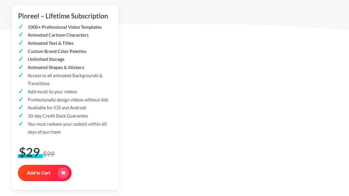 Pinreel Dealify Price