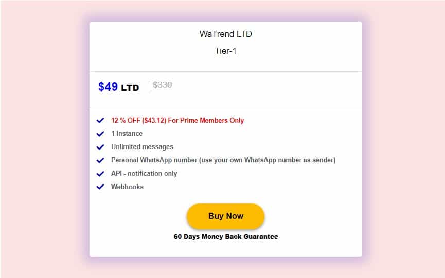 Watrend Dealmirror Price 