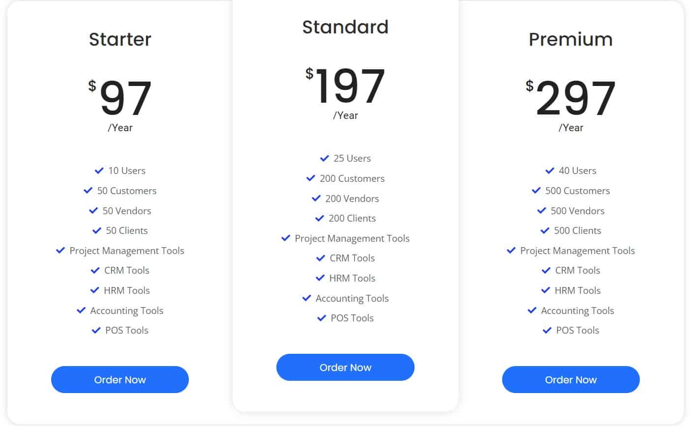 Biznave Regular Pricing 