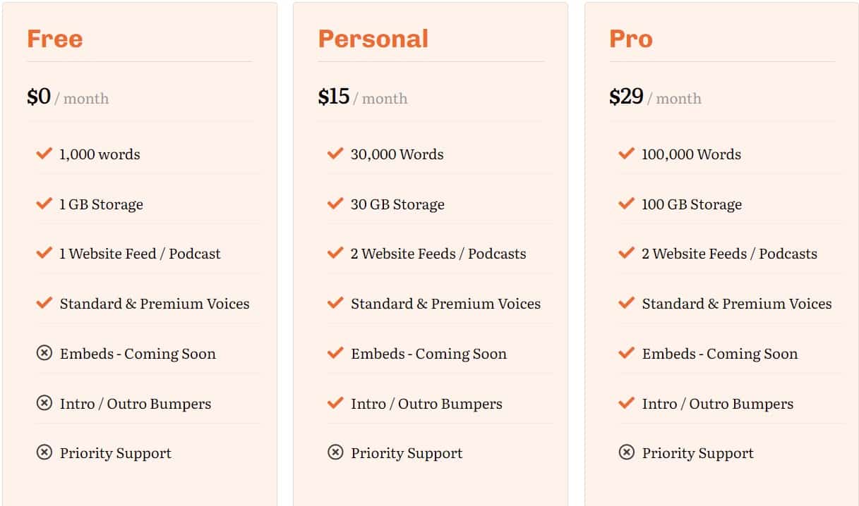 Eariously Regular Pricing 