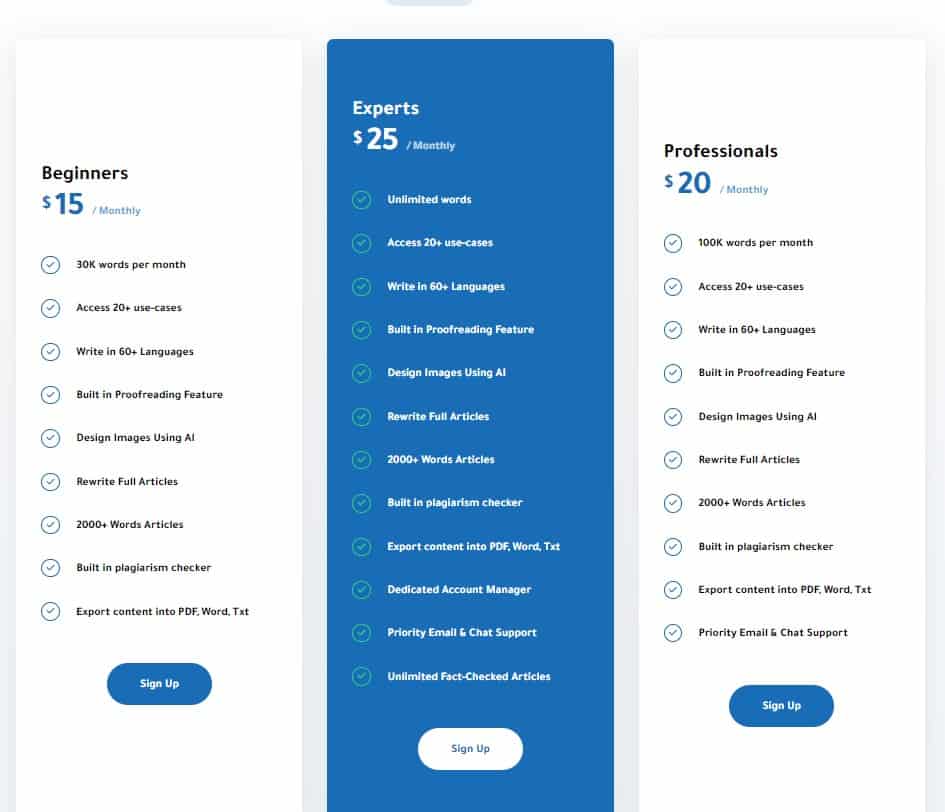 Katteb Lifetime Deal: AI Writing Tool 3 Katteb Regular Pricing