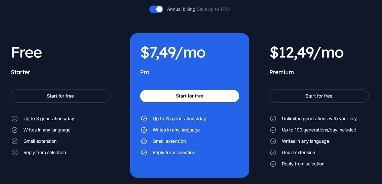 BestRegards Regular Pricing 