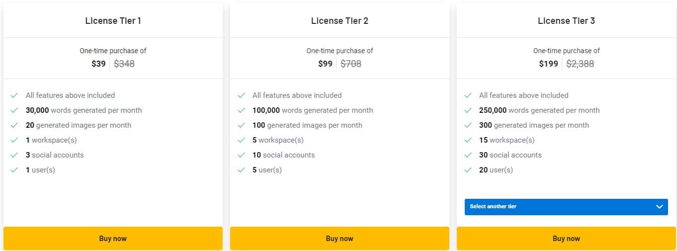 BingBang Appsumo Price 