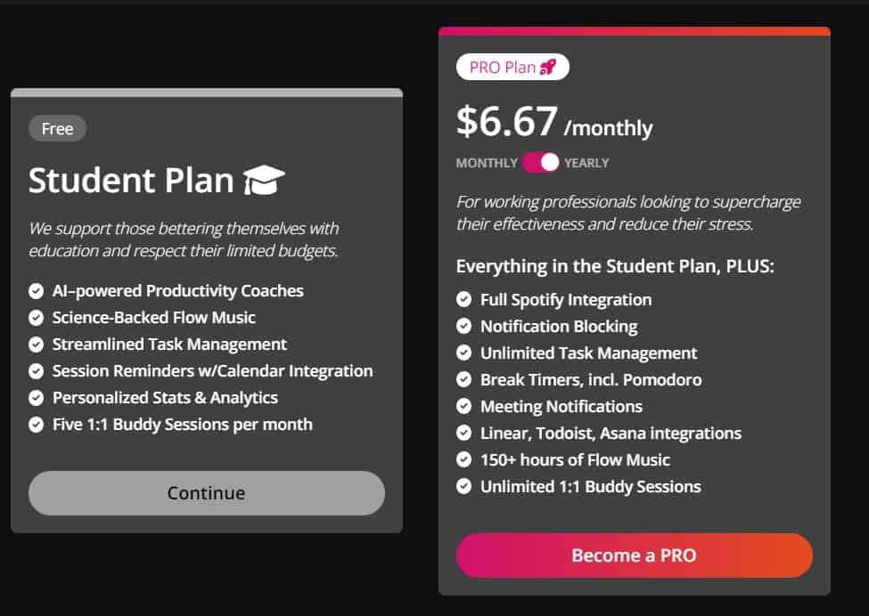 Centered Regular Pricing 