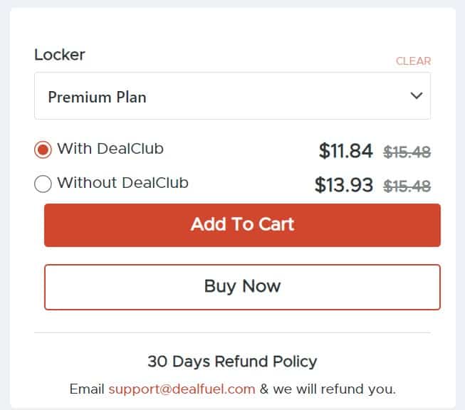 Locker Dealfuel Price