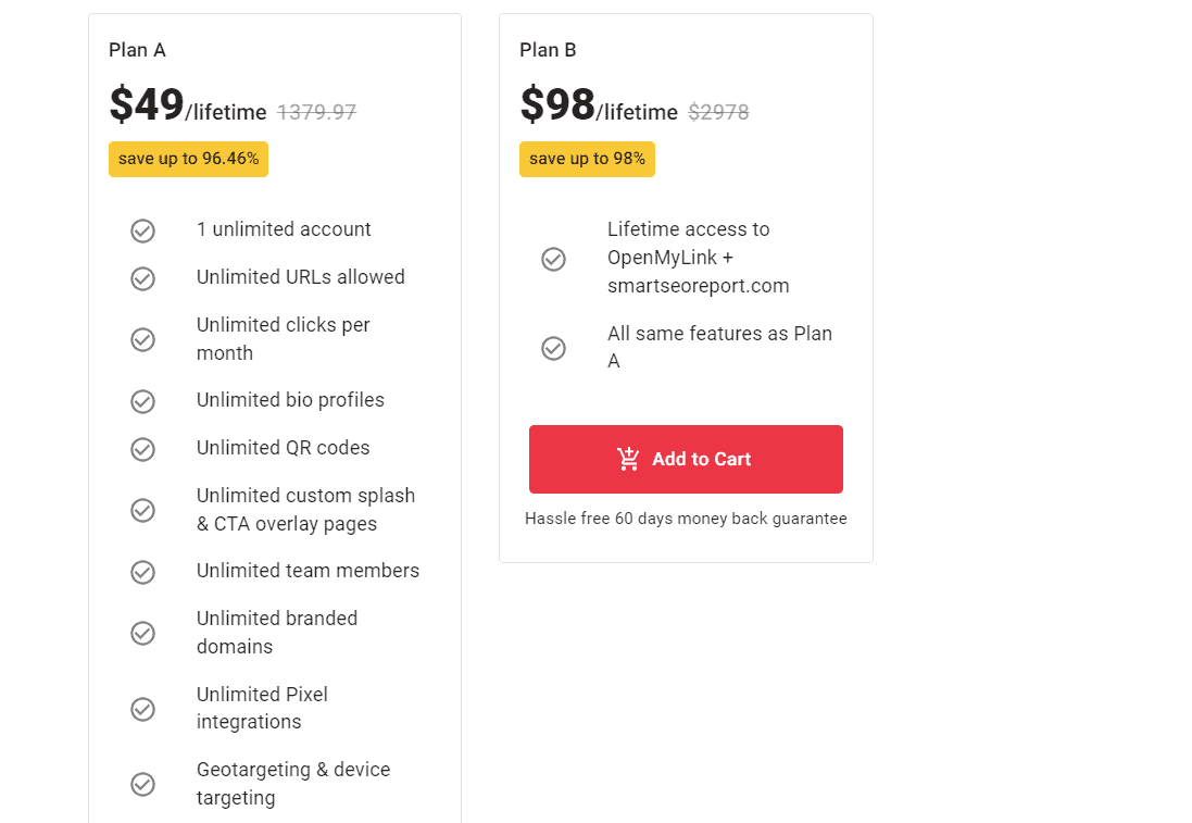 OpenMyLink pitchground price 