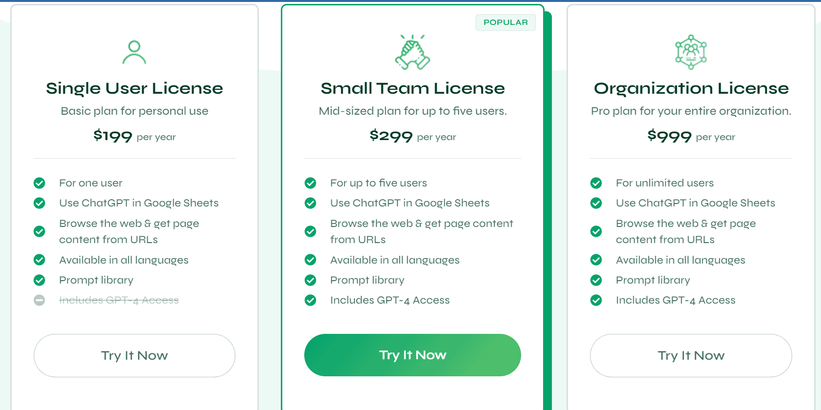 sheetgpt regular pricing 