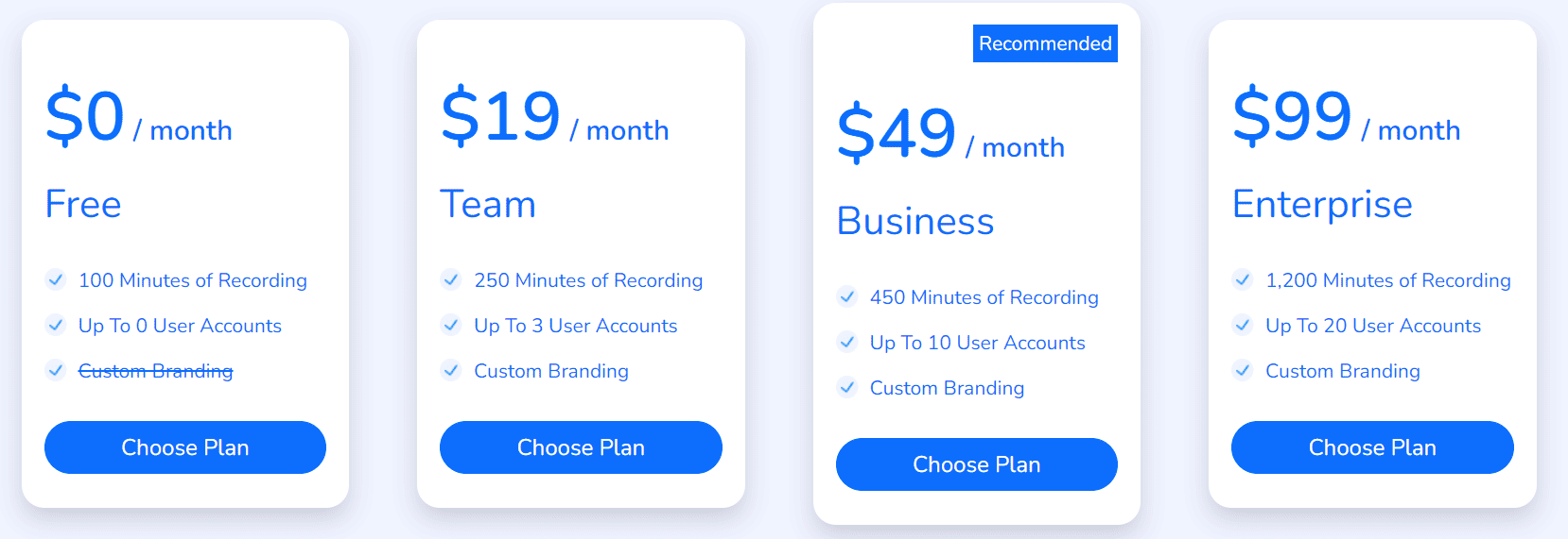 Konvey Regular Pricing 