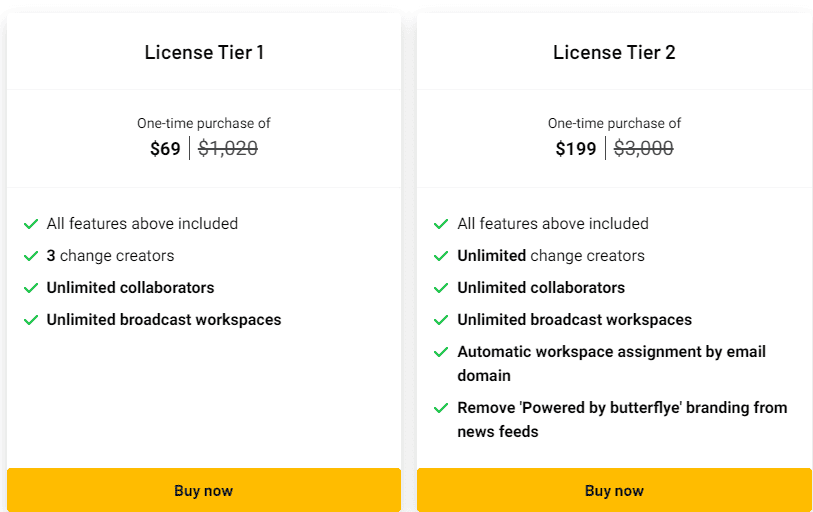 butterflye appsumo price