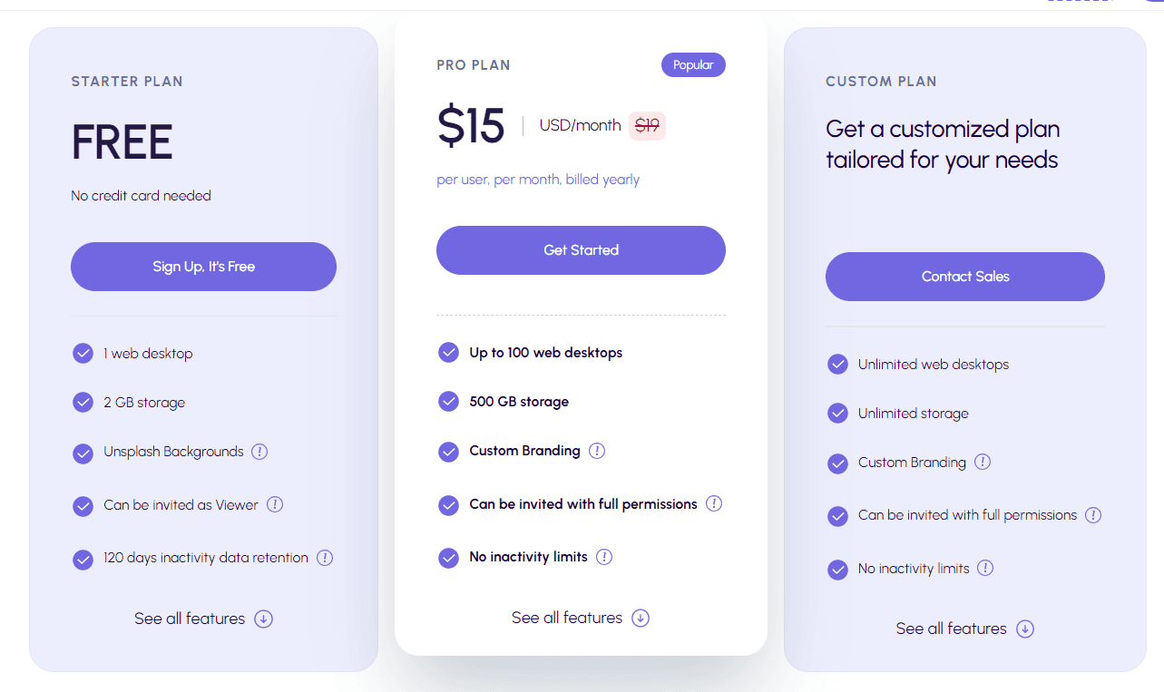 deskfirst regular pricing 