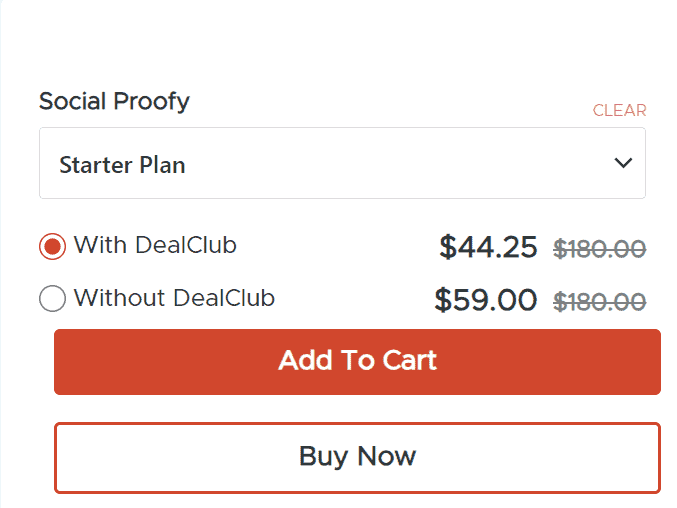 Social Proofy Lifetime Deal: Social Proof Tool 3 social proofy dealfuel price