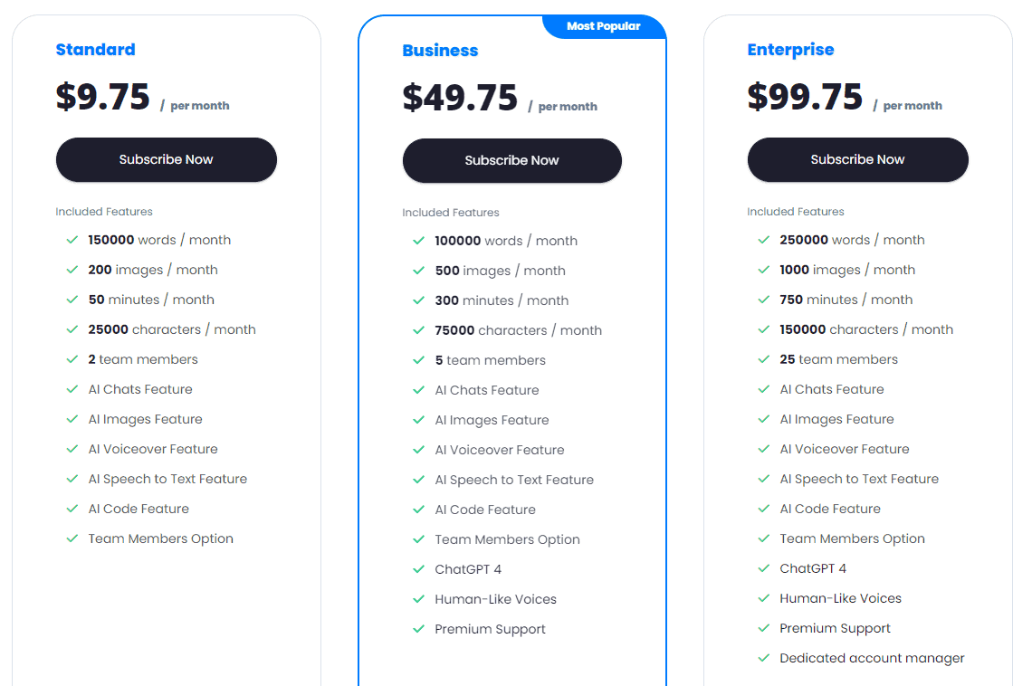 Ideaaize Regular Pricing