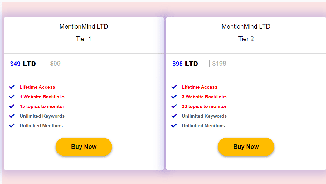 mentionmind dealmirror price
