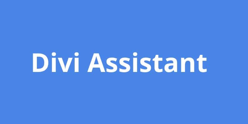 Divi Assistant Black Friday Deal
