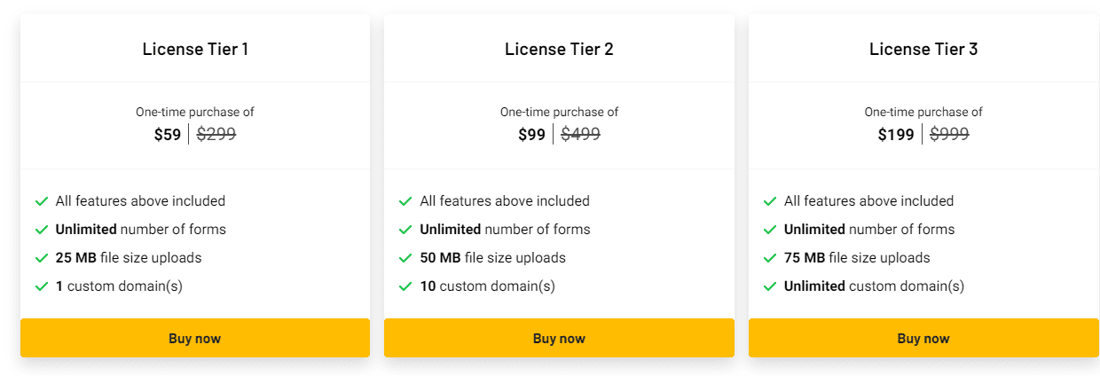 OpnForm appsumo price