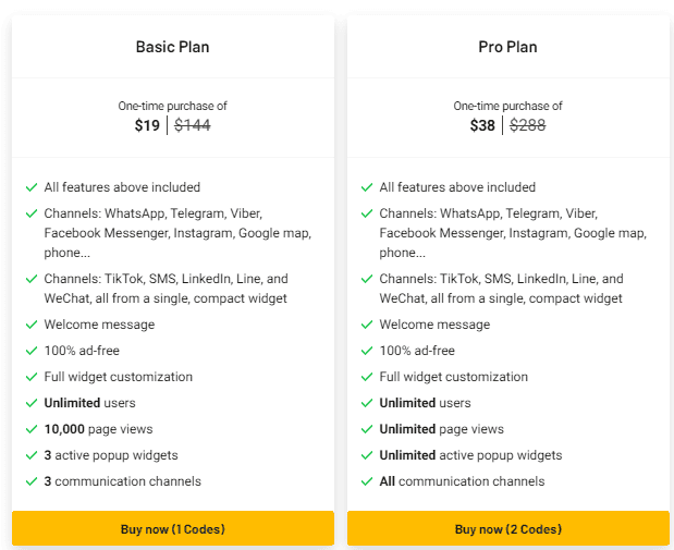 rush widget appsumo price