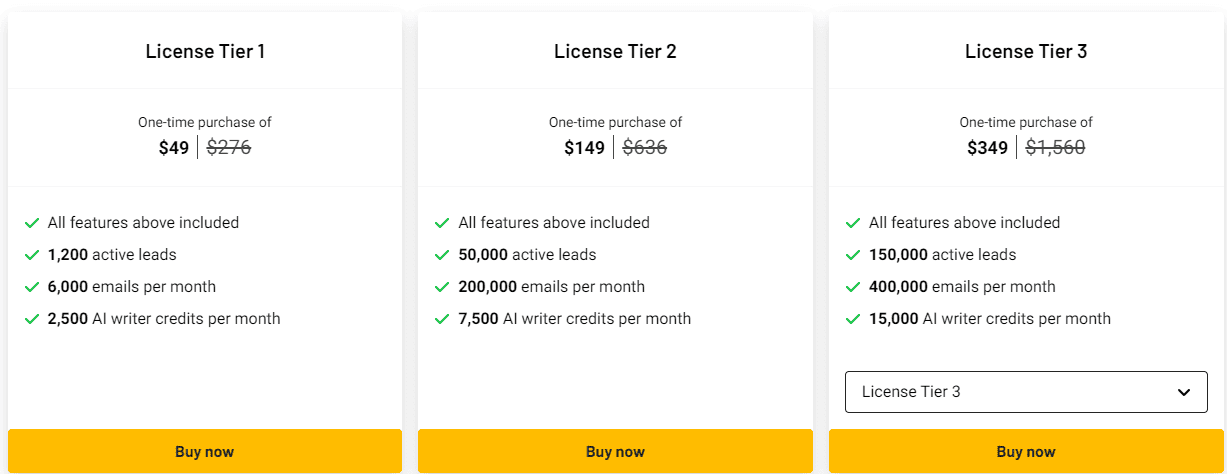 success.ai appsumo price