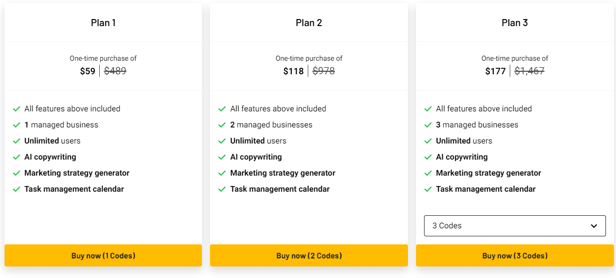 Enji Lifetime Deal: Small Business Marketing Tool 3