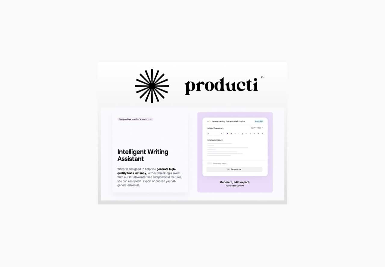 Producti AI lifetime deal on stacksocial