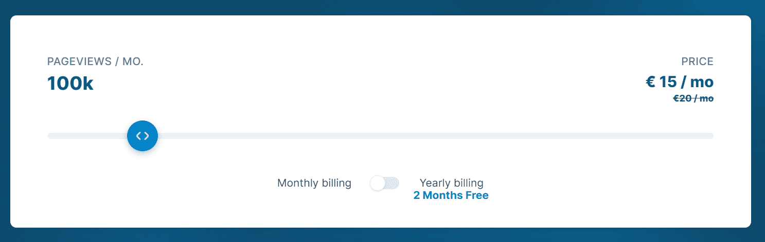 Publytics regular pricing