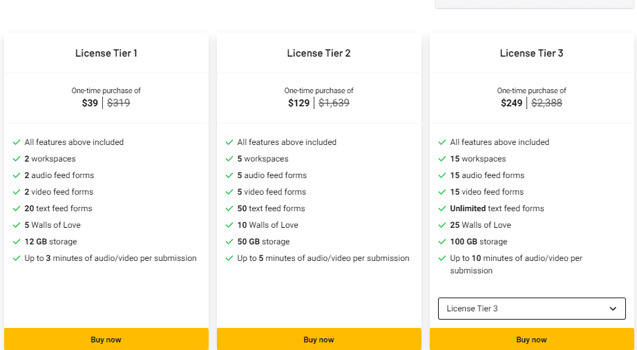 feedspace appsumo price